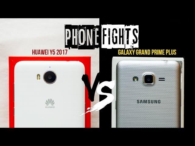 Samsung Galaxy Grand Prime Plus VS Huawei Y5 2017 - Phone Fights!