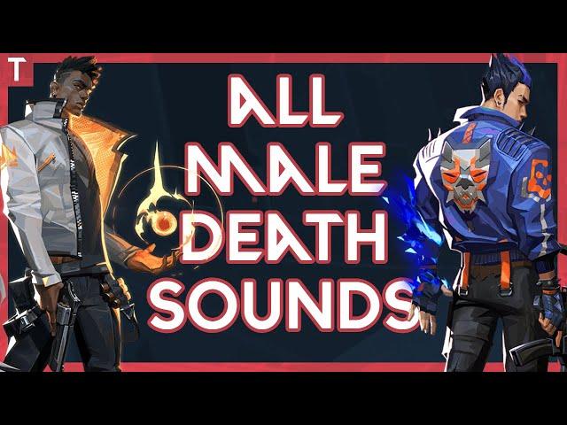 All Male Death Sounds | Valorant