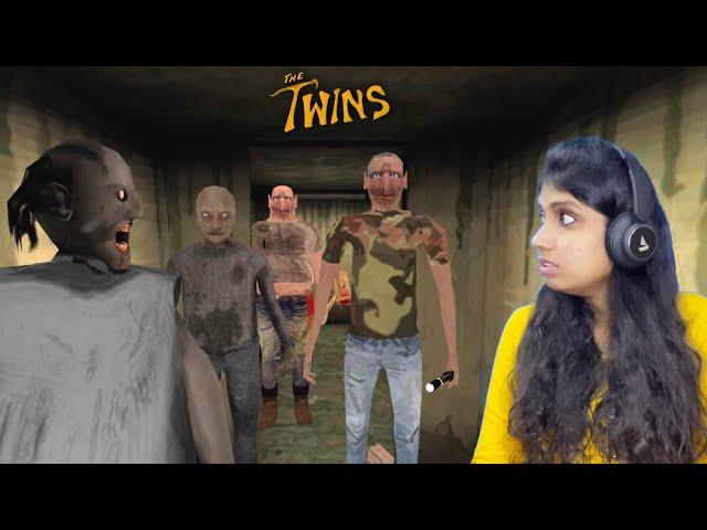 The Twins with Granny Grandpa - Basement Escape | Jeni Gaming