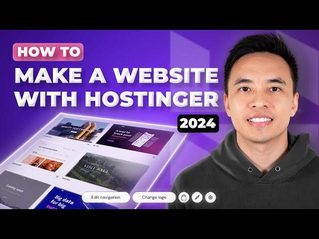 Hostinger Website Builder Tutorial - Create a Professional Website, Blog & Online Store