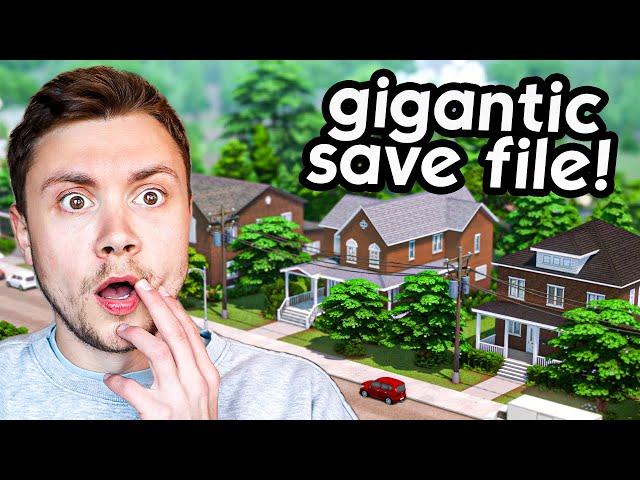 This Sims 4 save file totally changes the way you play (absolute smash)