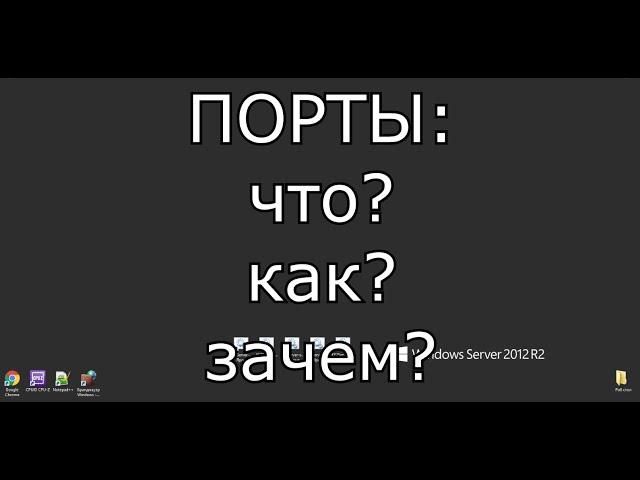 Порты и перенаправление\открытие портов. Инструкция и объяснения на пальцах!