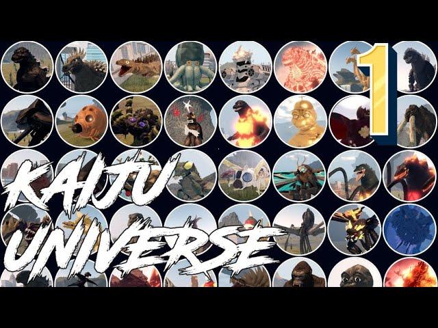 Kaiju Universe | All Kaiju Guide 2024 | Part 1