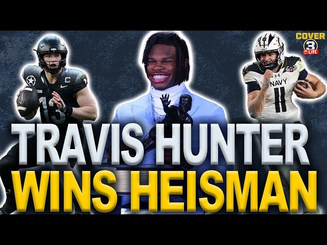 Travis Hunter’s Heisman Win, Transfer Portal Buzz, More! | Cover 3 College Football Podcast