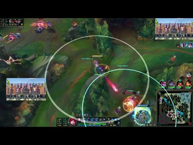 LoL Scripts "machine vs men" Jinx {Crazy Ult base snipe} [Part 2]