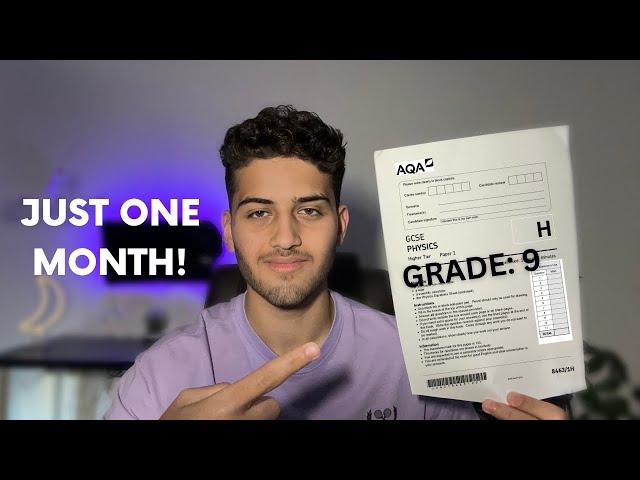 How to Get All 9s/A*s in GCSE & A levels in Just One Month