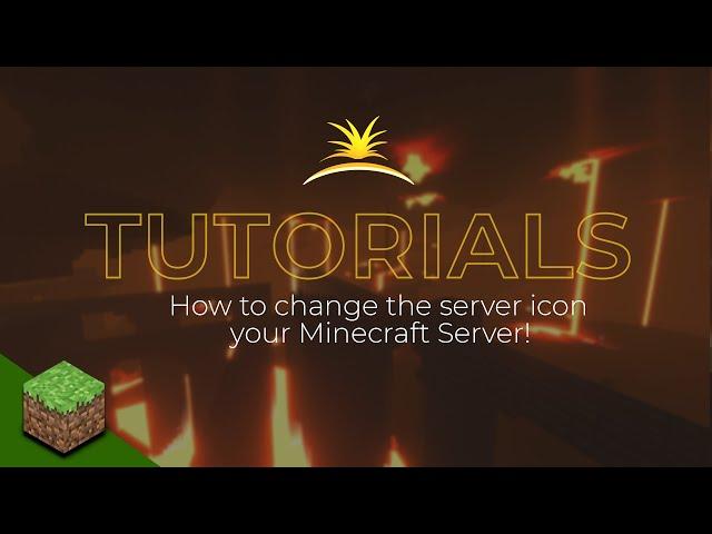 How to change the server icon of Your Minecraft Server!