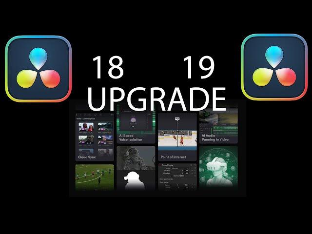 How to update Davinci Resolve 18 to Davinci 19  - backup, update keyboard