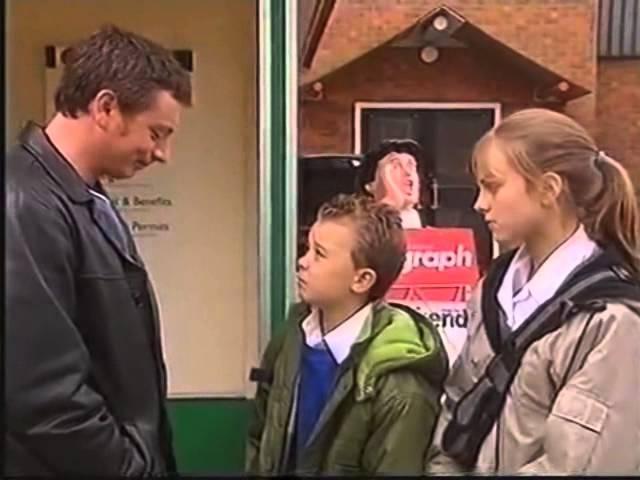 Coronation Street - Sarah and David Platt 11/10/00