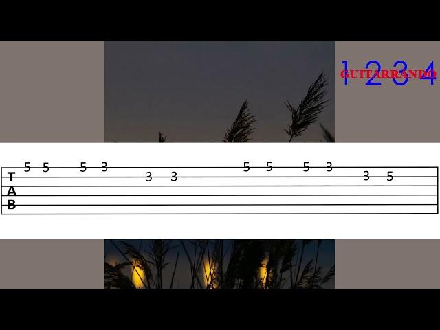 HOUSE OF THE  RISING SUN facil/easy cover (Guitar Tab)