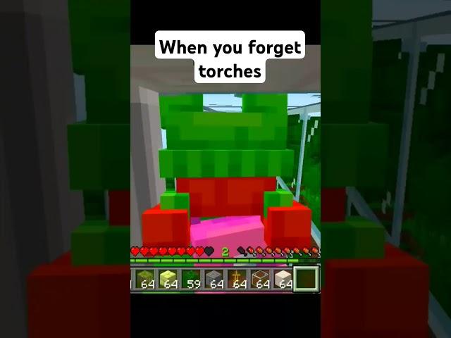 They where waiting for me #shorts #minecraft #funnymemes