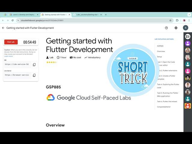 Getting started with Flutter Development || #qwiklabs || #GSP885 ||  [With Explanation️]