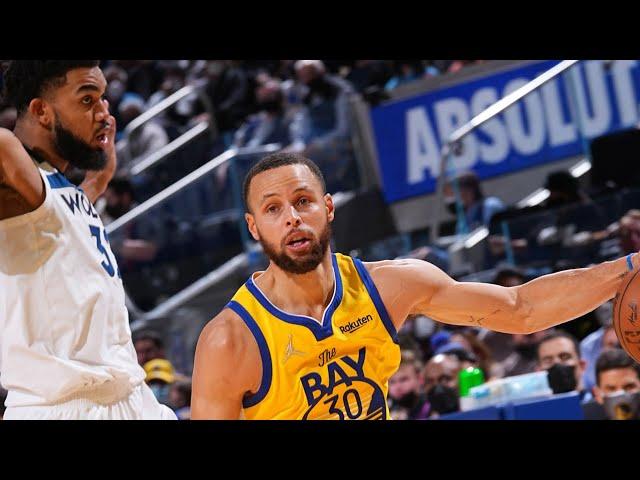 Golden State Warriors vs Minnesota Timberwolves Full Game Highlights | 2021-22 NBA Season