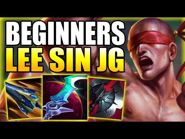 LEARN TO CARRY WITH LEE SIN JUNGLE FOR BEGINNERS FULL EDUCATIONAL! Gameplay Guide League of Legends