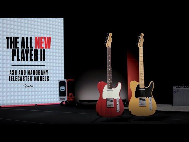 Exploring the Player II Ash and Mahogany Telecaster Models | Player II Series | Fender