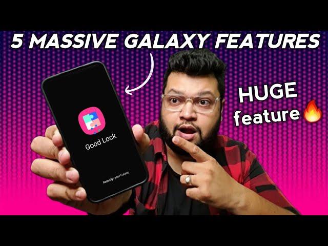 Top 5 Massive Samsung Galaxy Good Lock App Features In 2024| Samsung Galaxy S23 Features #samsung