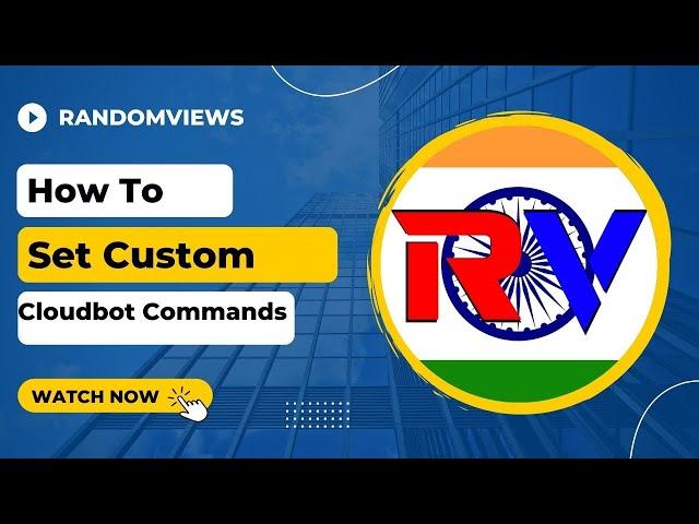 How To Set Up Custom Cloudbot Commands (StreamLabs)?