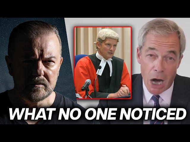 Nigel Farage Spotted Something About the UK Riots Sentences You Need To Hear - Ricky Gervais