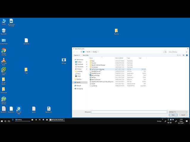 Encoding data in pixel colour values for data exfiltration