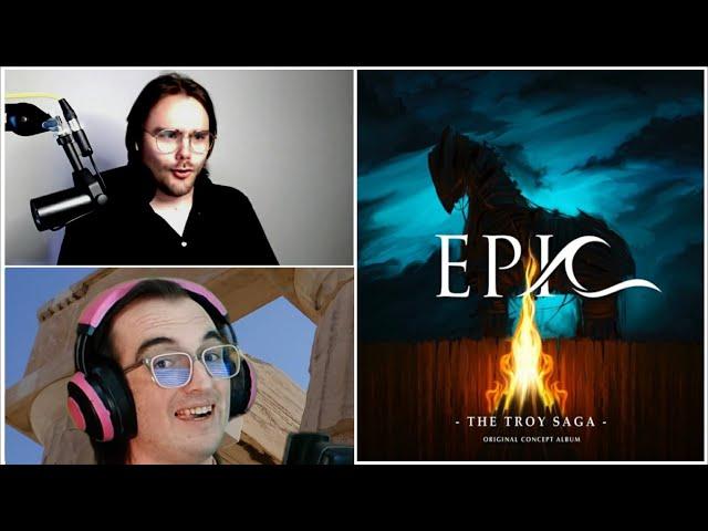 FIRST TIME Listening to EPIC: The Musical! Reaction/Analysis: The Troy Saga (ft. @officialmortius)