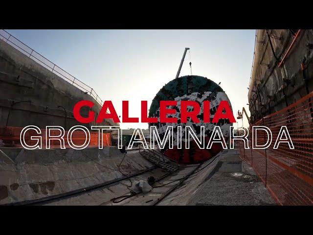 AV Napoli-Bari, tratta Apice-Hirpinia: la TBM è pronta a scavare la galleria Grottaminarda - Webuild