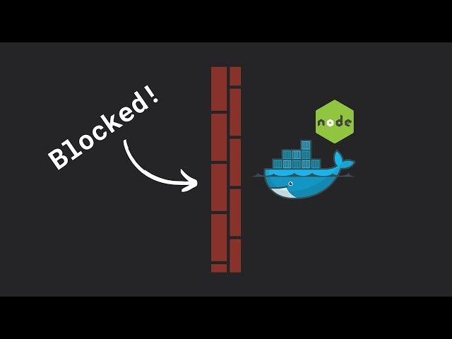 Don't Expose All Your Docker Containers