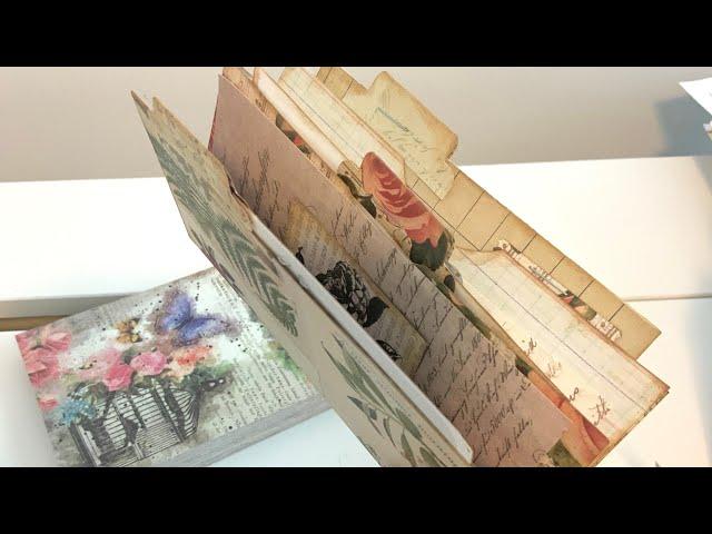 No Score or Measuring SINGLE sided 6x6 Paper Project Pocket Junk Journal Recipe Album