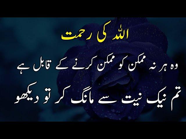 Allah love quotes | quotes on Allah | islamic quotes in urdu | Adab Mini