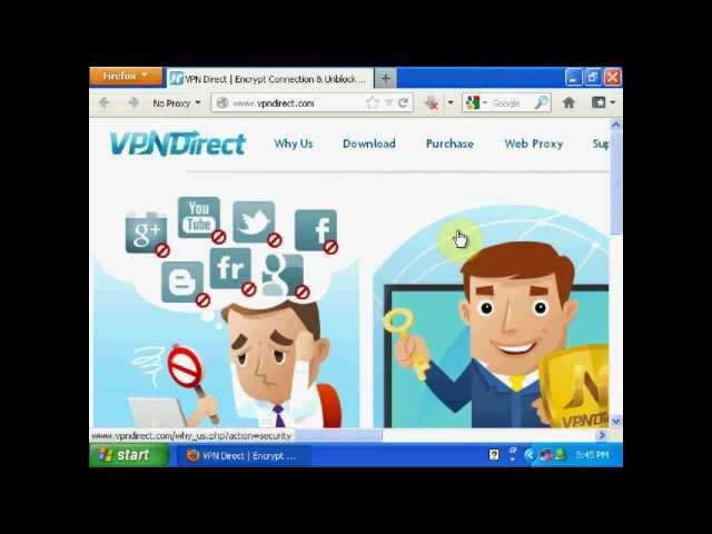 Free VPN 2012: VPNdirect Free VPN Service