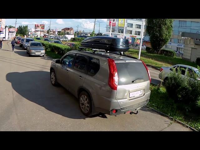 Багажник бокс на крышу Nissan X-Trail T31 (2007-2014) в Нижнем Новгороде. АВТоДОП-НН