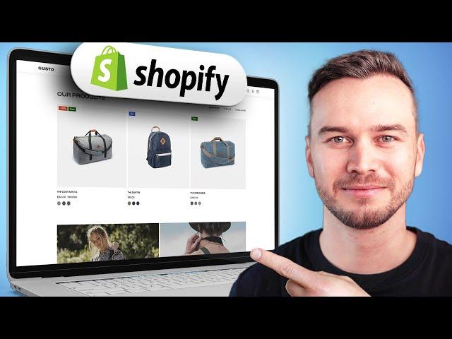 Как создать сайт на Shopify в 2024 — Учебное пособие по сайту электронной коммерции