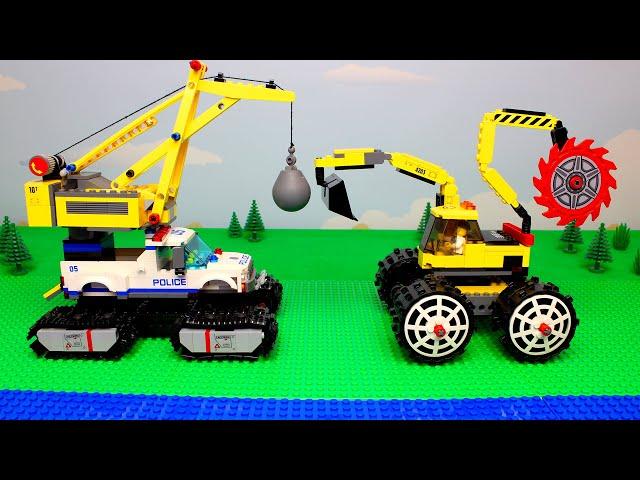 LEGO Experimental Truck vs Tractor | Kids Cartoon | Cars For Kids