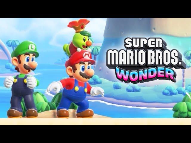 Super Mario Bros. Wonder - Full Game 100% Walkthrough (All Seeds/Purple Coins & Secret Exits)