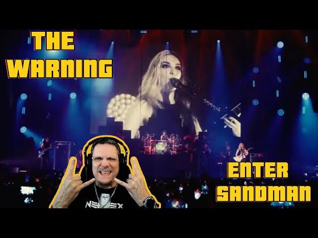 The Warning   Enter Sandman (Live from Pepsi Center CDMX) | First Time Reaction. Love the orchestra.