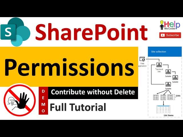 SharePoint Permissions - Full Tutorial with Demo