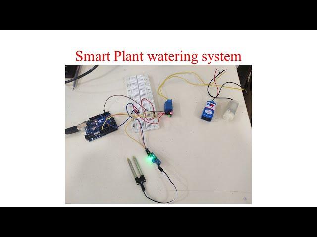 Smart Plant watering system