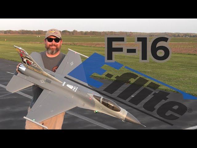 F-16 Falcon 80mm EDF Smart BNF Basic with SAFE Select Pilot Ryan Shakedown