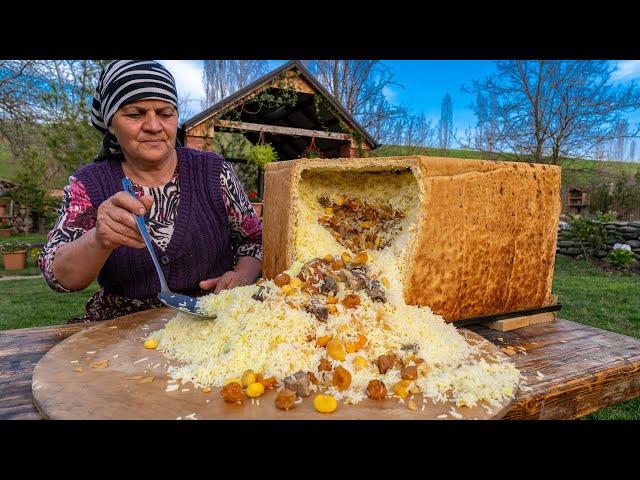 Square Pilaf Fit for Royalty: A Uniquely Endemic Azerbaijani Wedding Dish