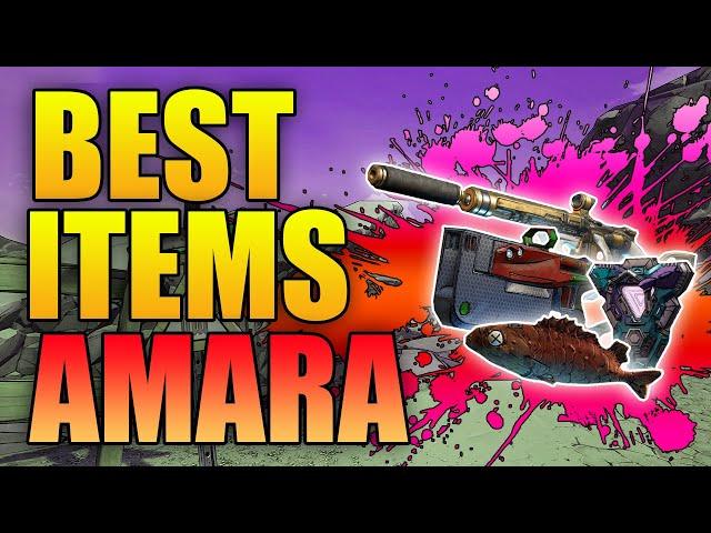 Borderlands 3 | Best Items for Amara - Must Have Gear for the Siren!