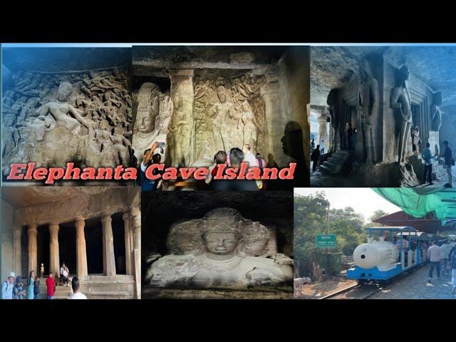 Elephanta Caves Mumbai Tour Guide Vlog Toy Train Ride Elephanta Island