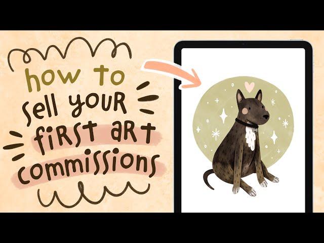 Get Started Selling Your First Art Commissions!