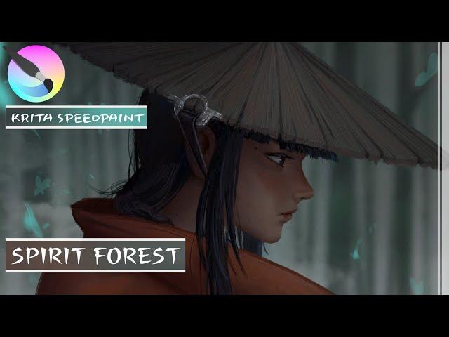 SPEEDPAINT | "Spirit Forest" | Krita