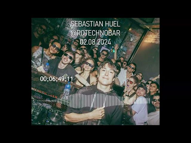 Undercity Beats 33 | Sebastian Huel live @rotechnobar 02.08.2024 | Progressive & Techno session