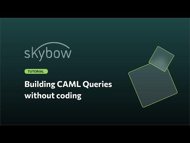 Learn How To Build CAML Queries in SharePoint Without Coding