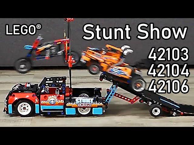 LEGO Technic 2020 Stunt Show | LEGO 42106 Stunt Show Truck | LEGO 42104 Race Truck | LEGO 42103