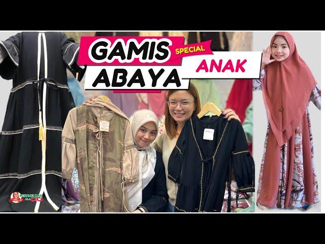 “SAVE YAH! TK. RIRI, DESTINASI TERBAIK GAMIS & ABAYA ANAK SOLEH!” #gamisanak #abaya #gamis #grosir