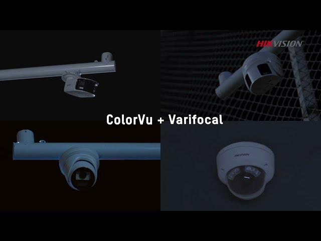 Высокая производительность камер Hikvision с ColorVu + X. Panoramic, Varifocal, 4K камеры