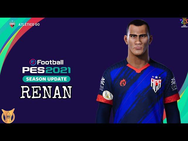 Como fazer o Renan (ATLÉTICO-GO) PES 2021