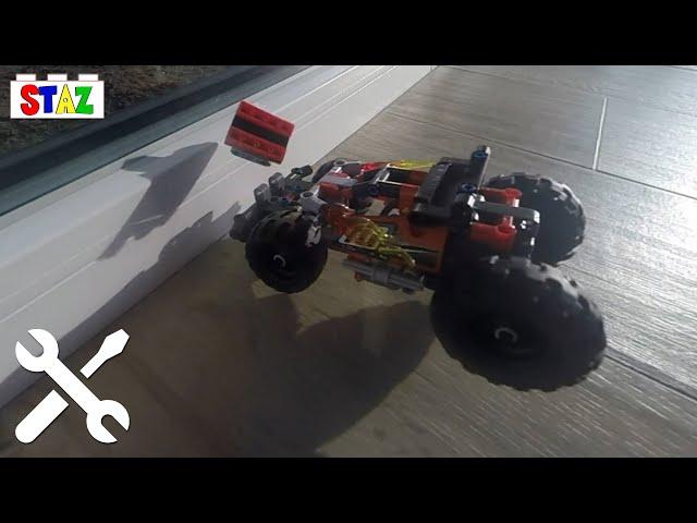 LEGO Bash! 42073 - review and crash test ️ Technic red buggy set : STAZ