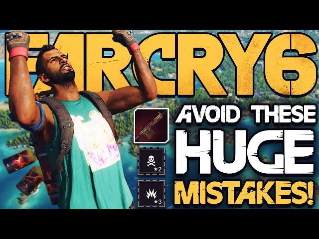 Far Cry 6 - 8 Huge Mistakes You're Doing Right Now (Far Cry 6 Tips and Tricks)